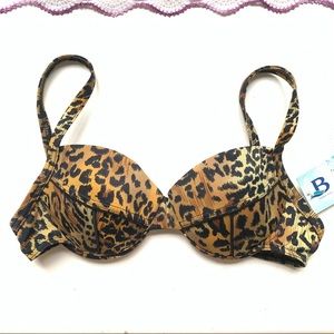 NWT retro bikini bra top